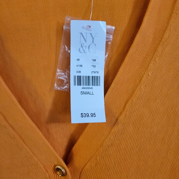 7th Avenue Design Studio New York & Company Women's Cardigan Sweater Size S - Picture 4 of 7